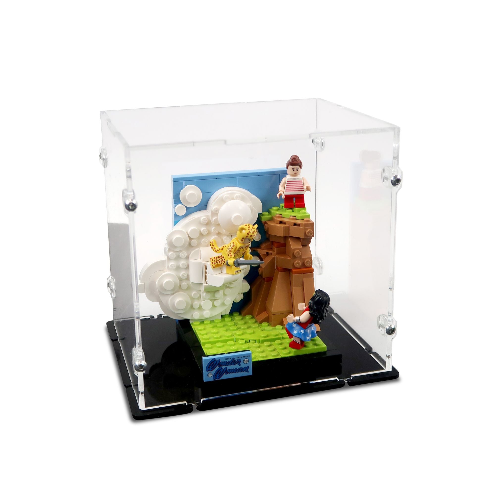 77906 Wonder Woman Display Case Kingdom Brick Supply