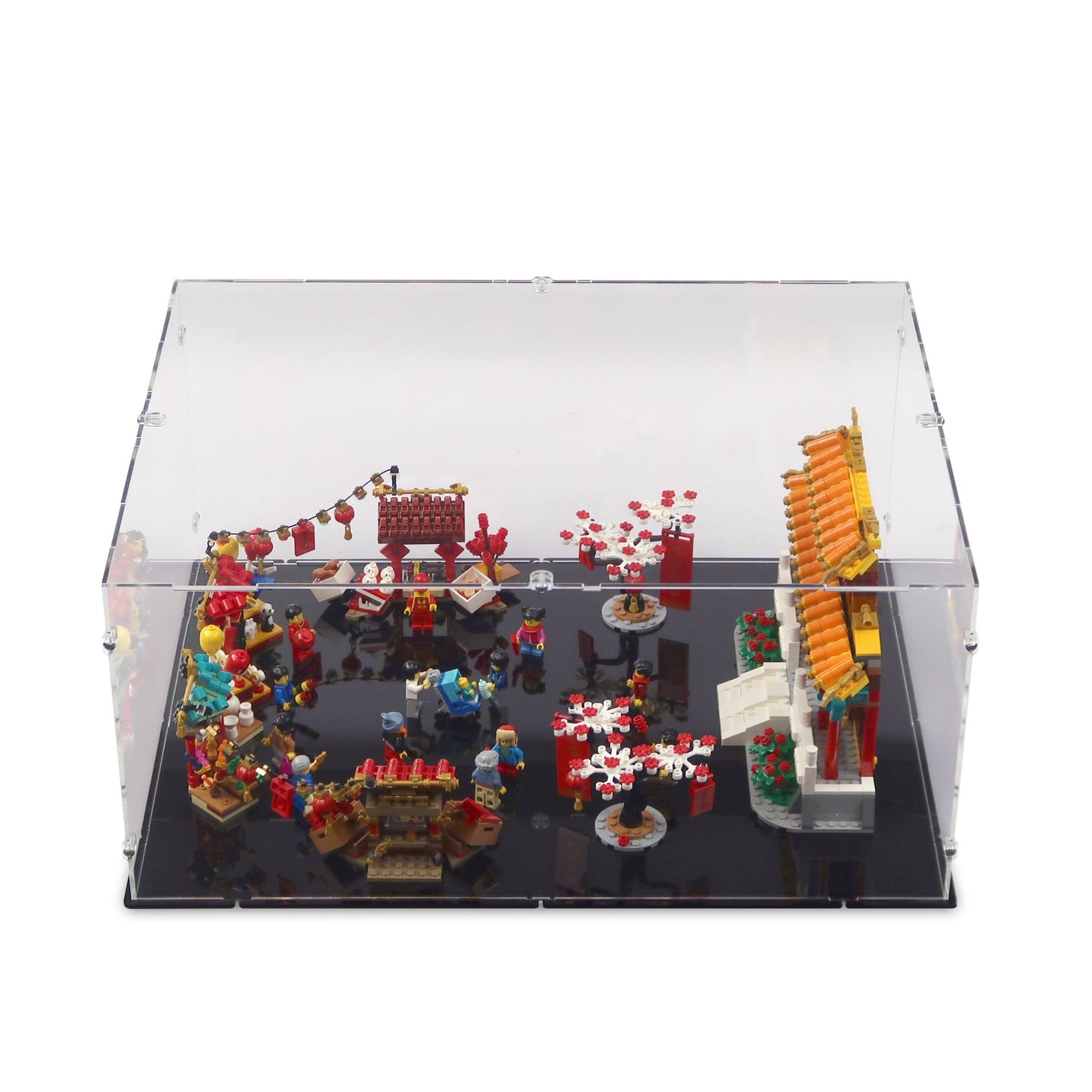 80105 Chinese New Year Temple Fair Display Case