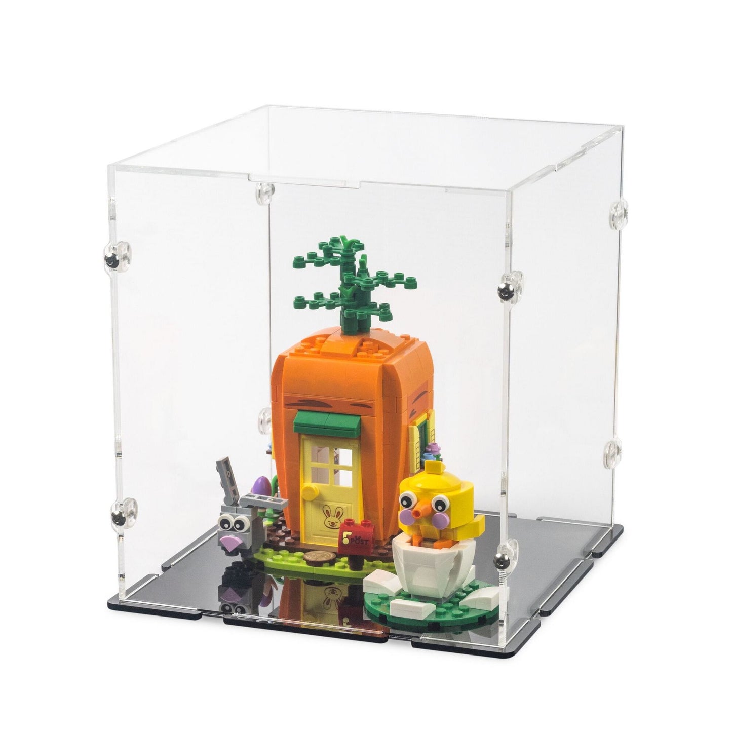 40449 Easter Bunny's Carrot House Display Case