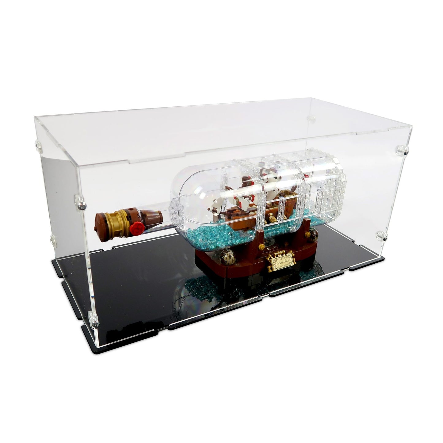 92177/21313 Ship in a Bottle Display Case