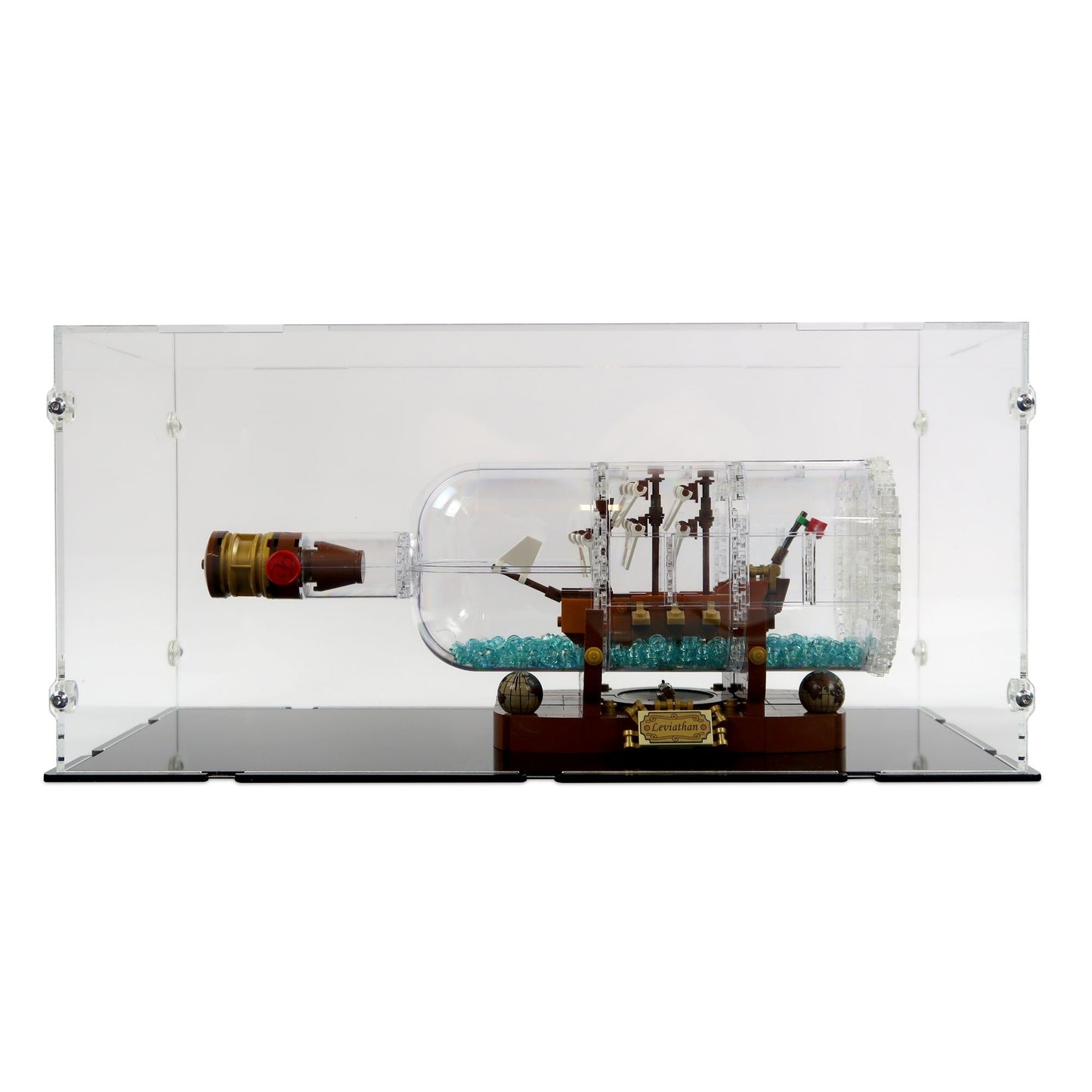 92177/21313 Ship in a Bottle Display Case