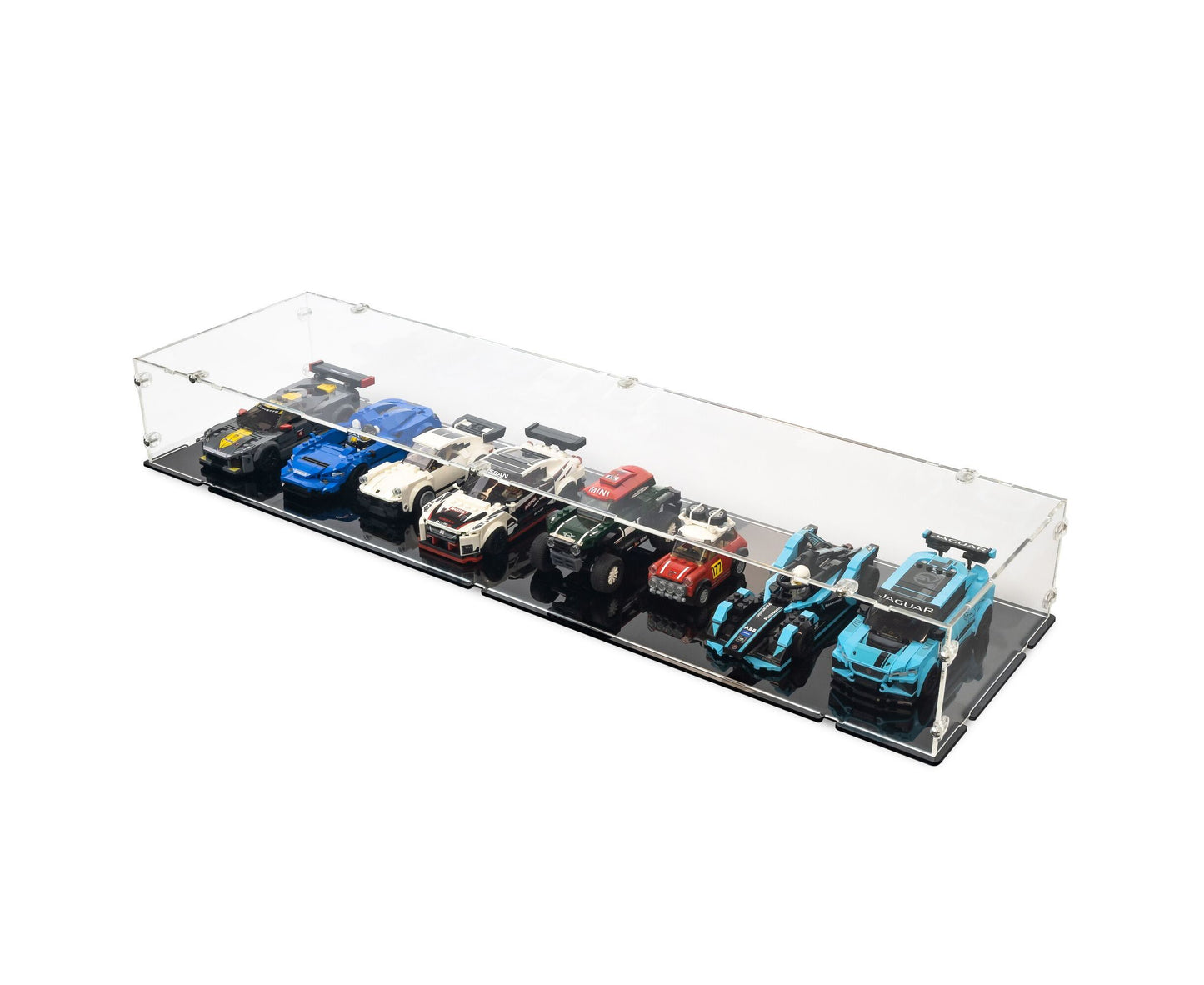 8x LEGO® Speed Champions Display Case