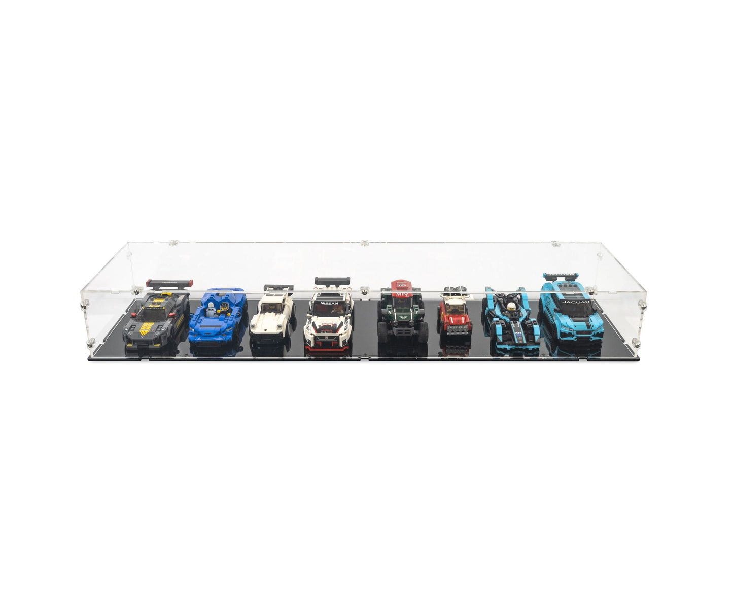 8x LEGO® Speed Champions Display Case