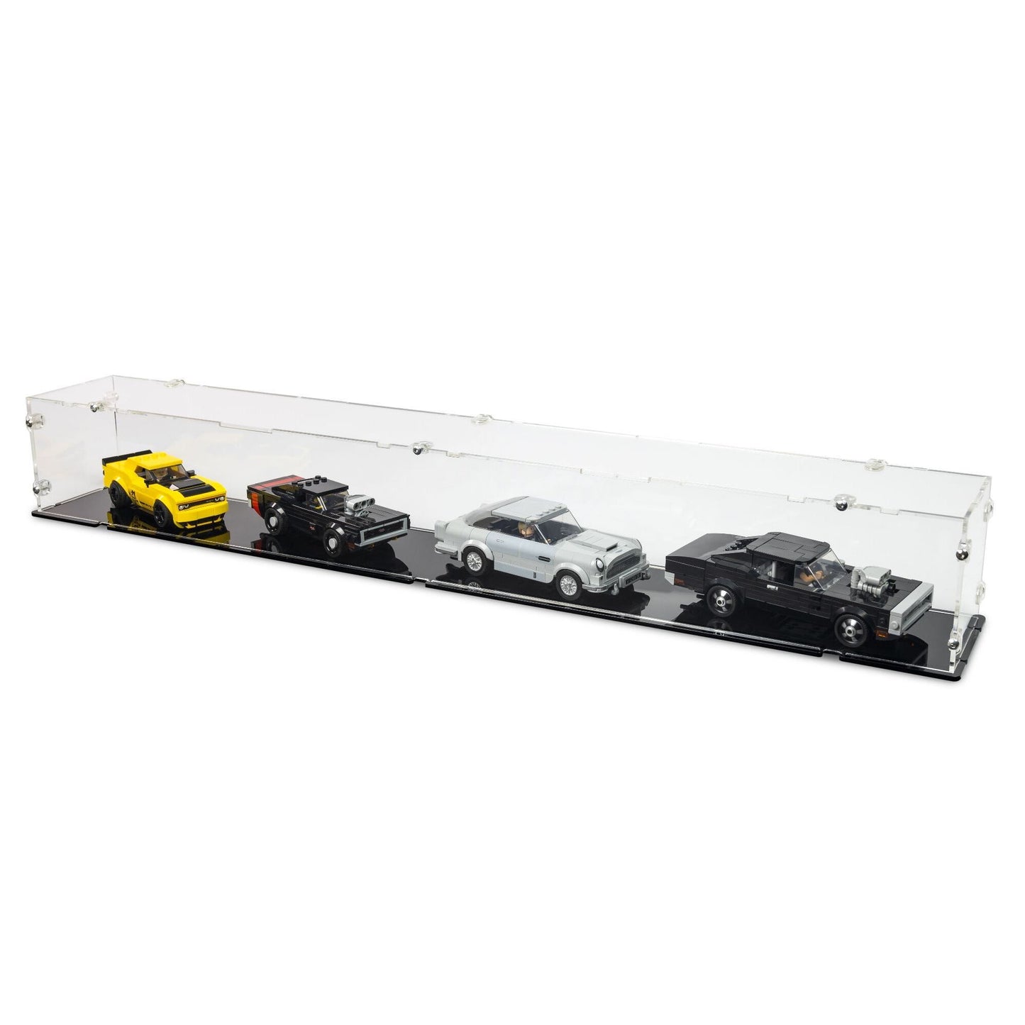 4x LEGO® Speed Champions Display Case (Narrow)