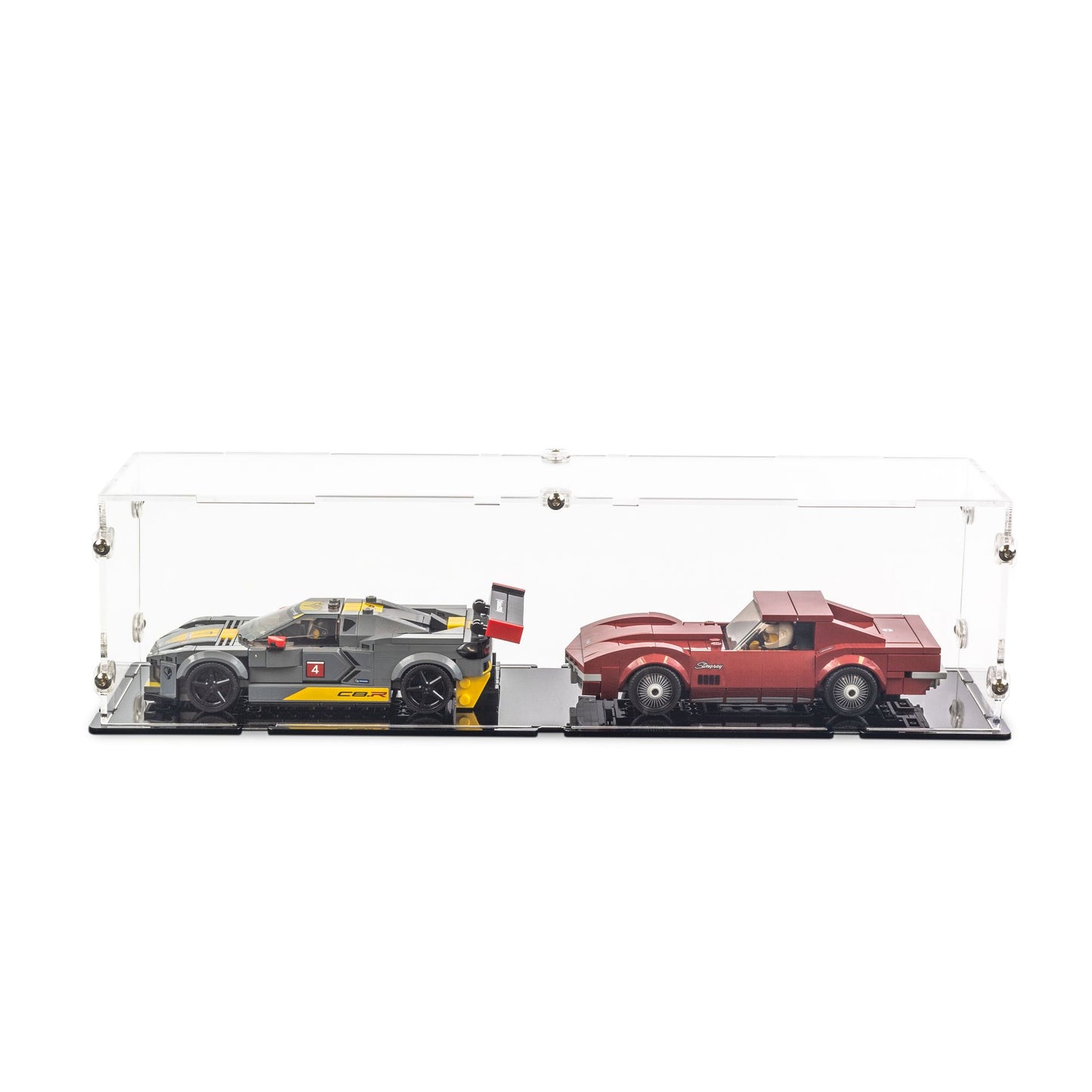 2x LEGO® Speed Champions Display Case (Narrow)