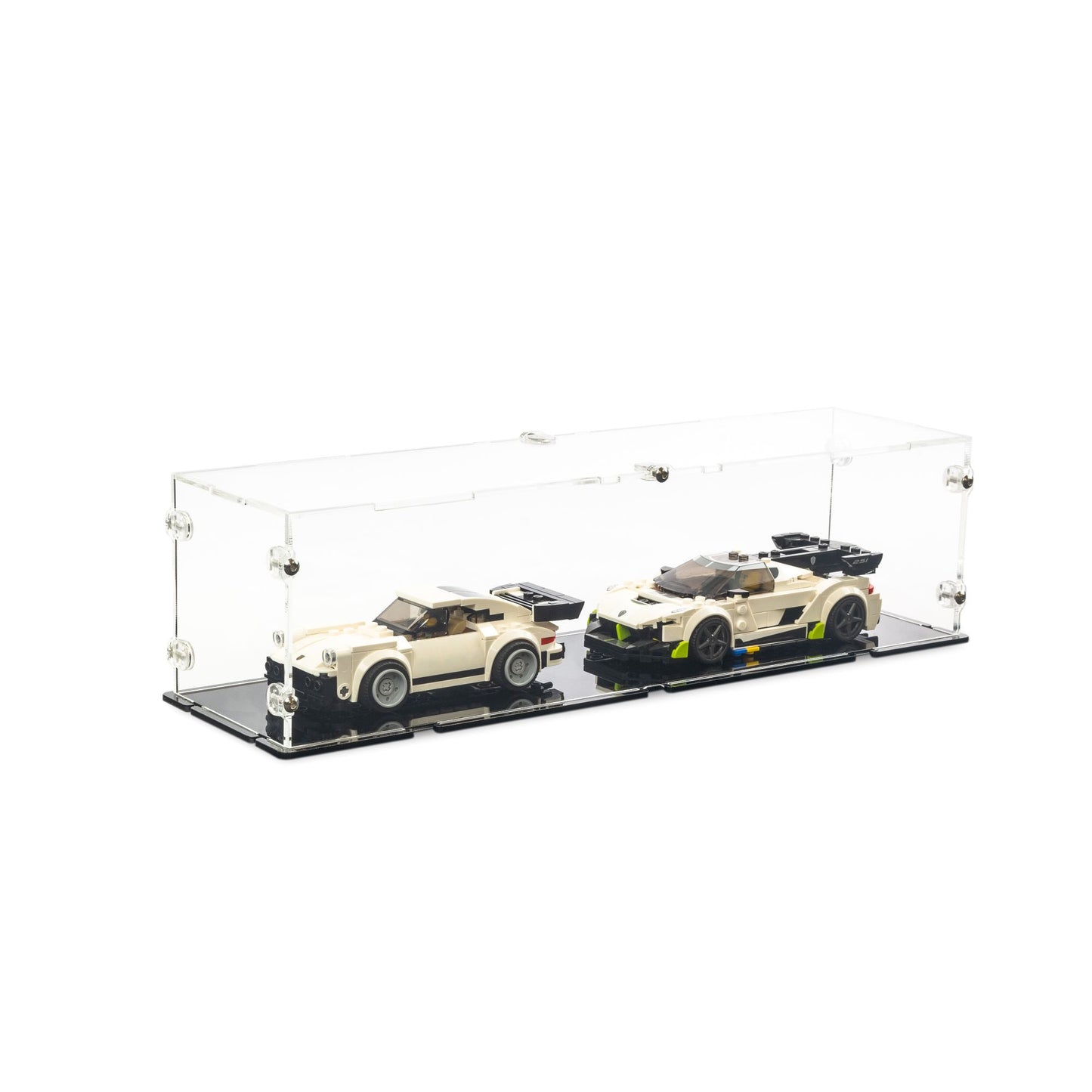 2x LEGO® Speed Champions Display Case (Narrow)